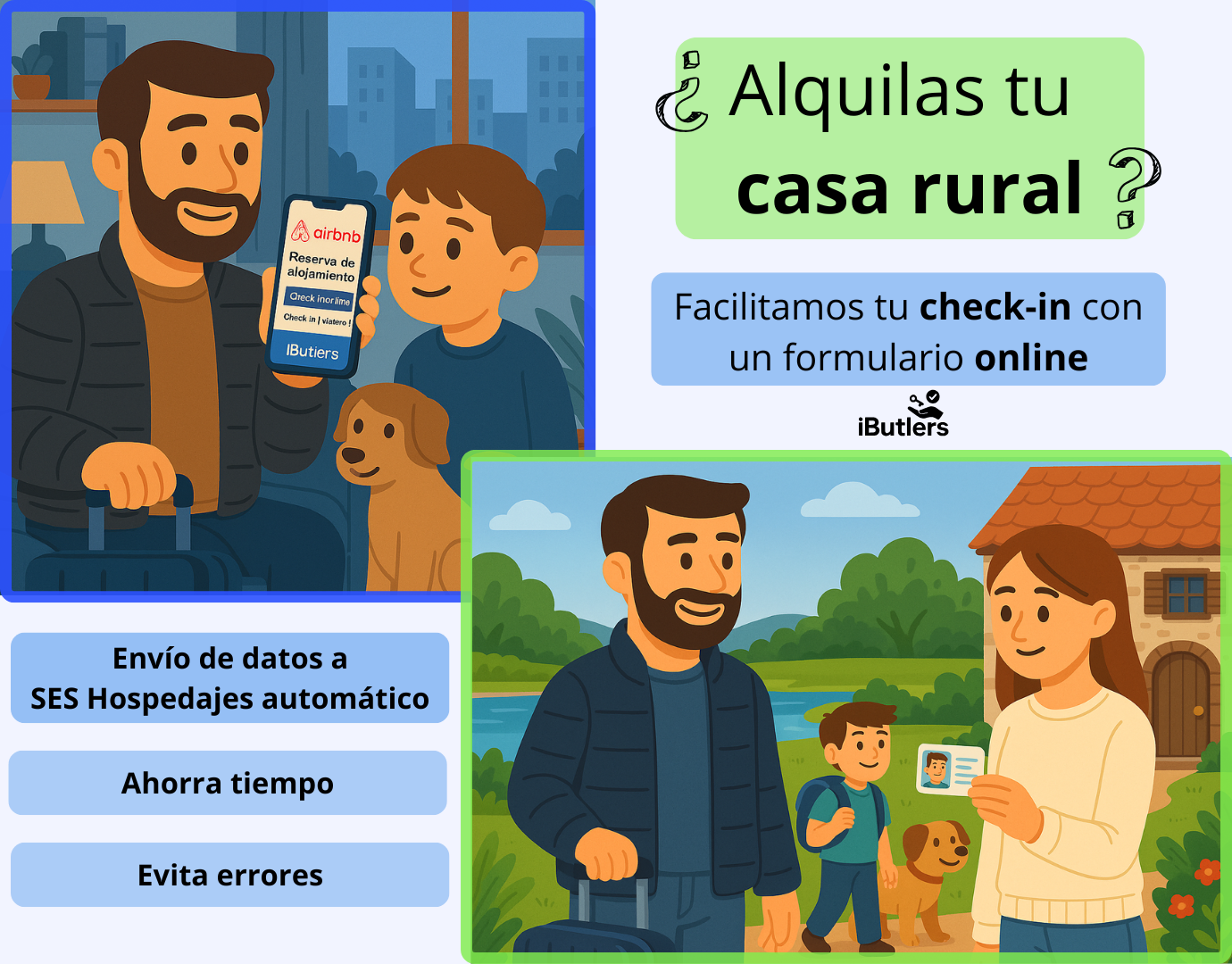 Online check-in for rural accommodation: get the paperwork done early and save time